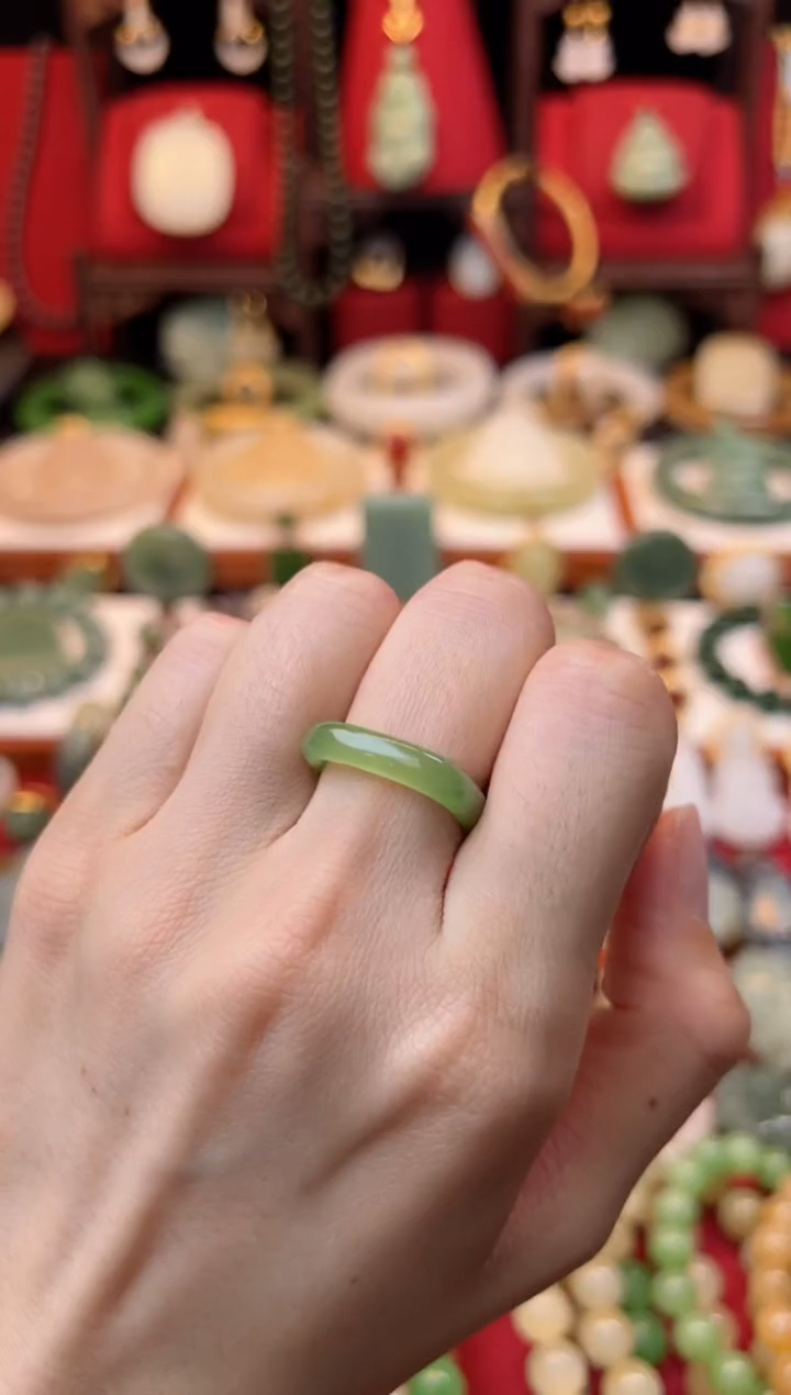 【闪购商品】和田玉戒指未镶嵌1718