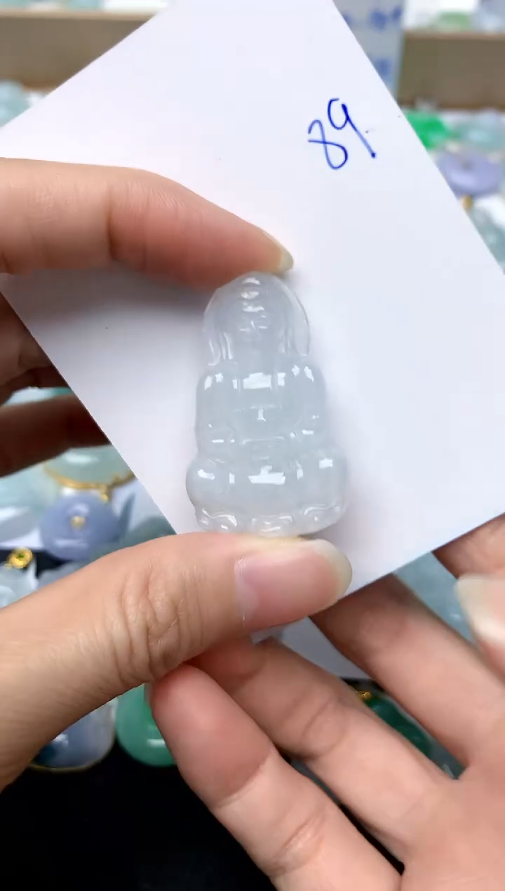 【闪购商品】翡翠颈饰未镶嵌89天然A货翡翠