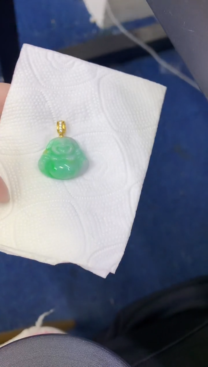 颈饰未镶嵌翡翠缅甸天然翡翠A货