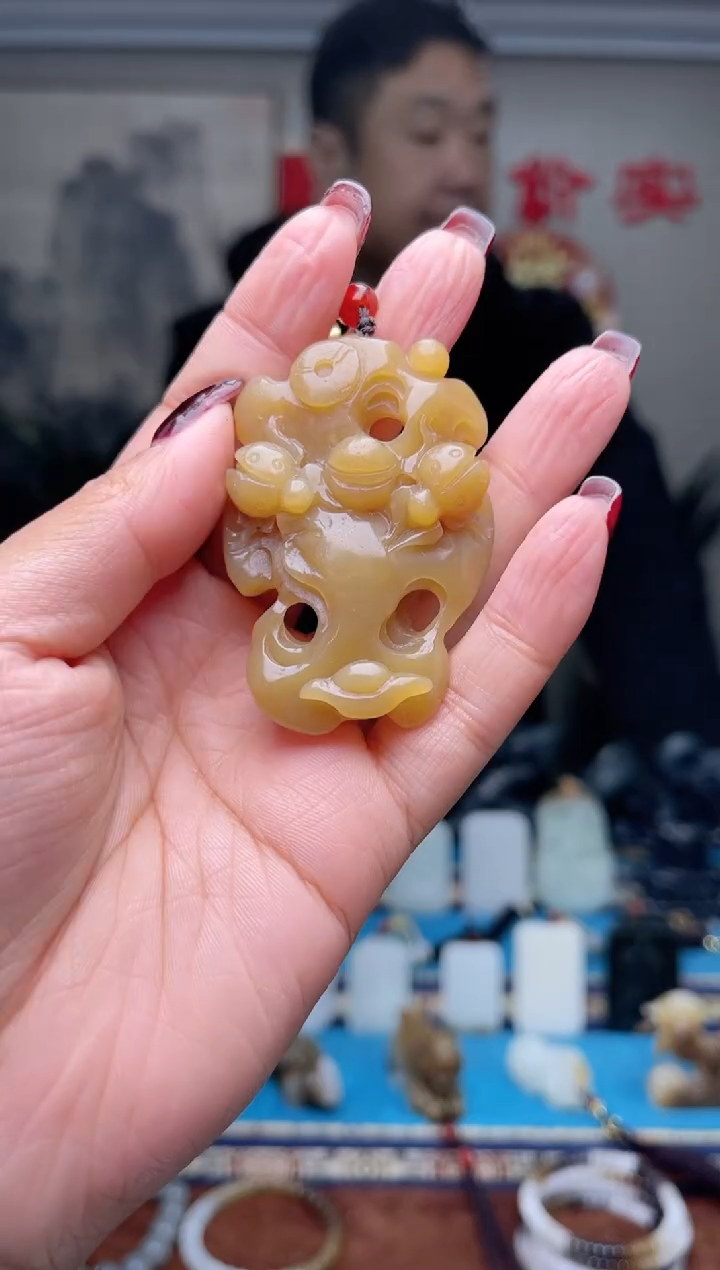 【闪购商品】和田玉挂件未镶嵌1