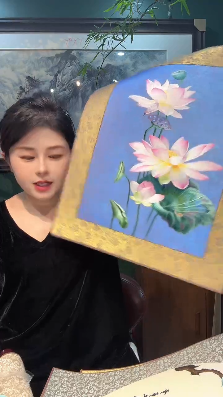 横款非遗苏绣手工刺绣软裱