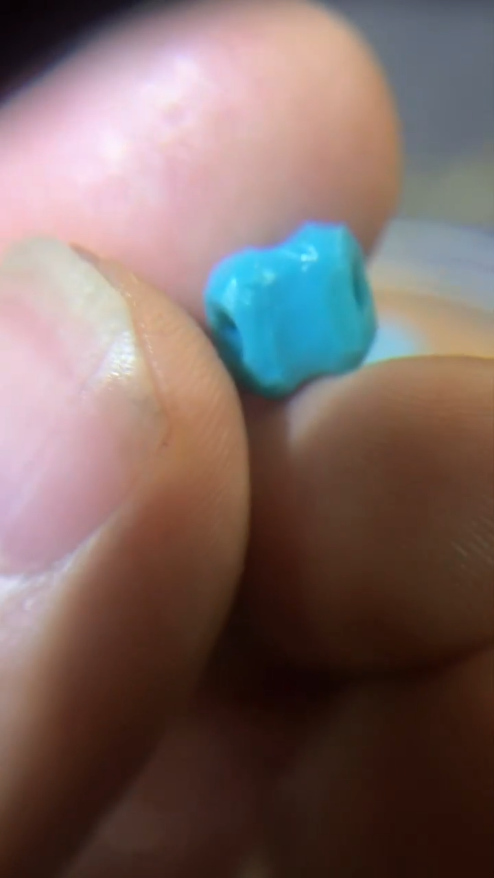 【闪购商品】绿松石颈饰未镶嵌26绿松石苦茶啊三通