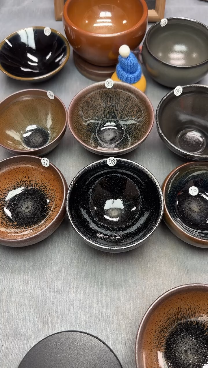 茶盏觀**居印春堂柴烧建盏