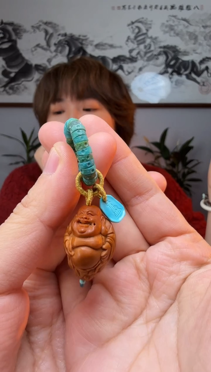 【闪购商品】绿松石提溜未镶嵌时尚百搭A1746