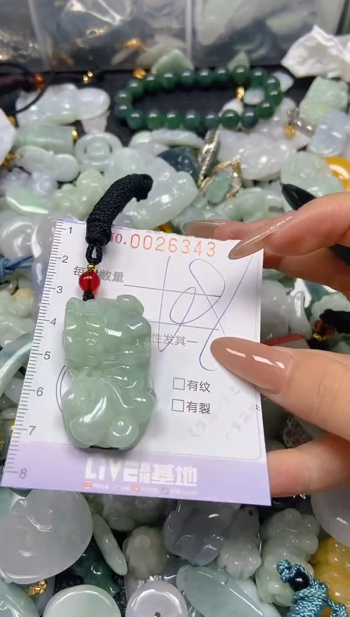 【闪购商品】翡翠颈饰未镶嵌闪购0026343