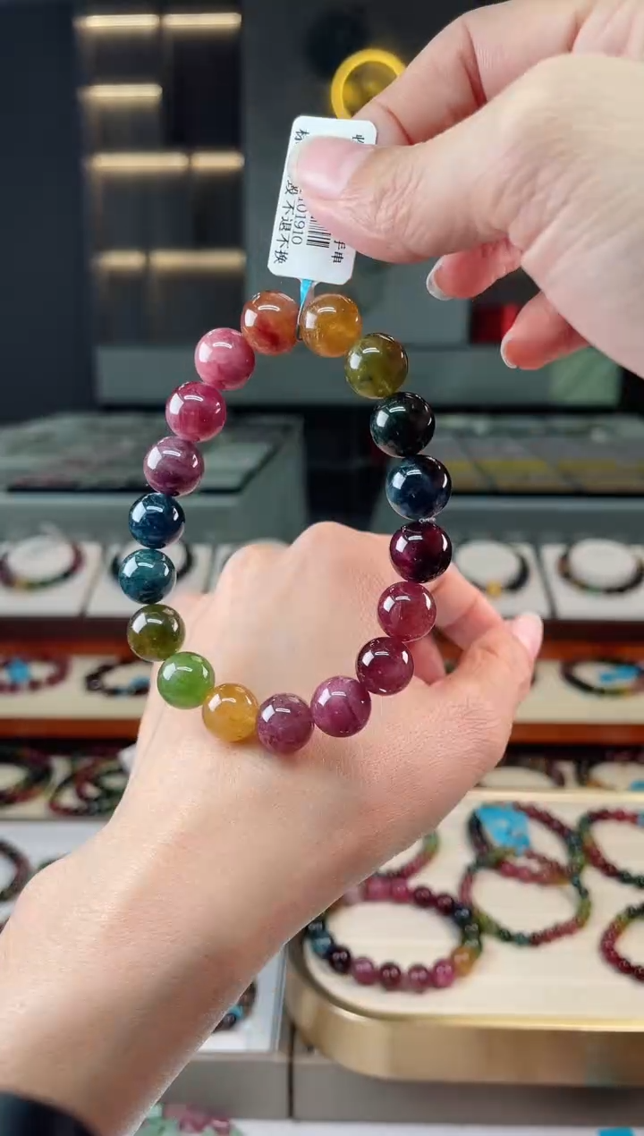 【闪购商品】碧玺单圈手串未镶嵌（多样性发一条）Q