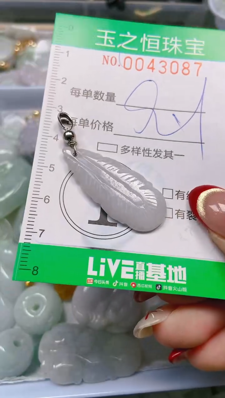 【闪购商品】翡翠颈饰未镶嵌闪购0043087