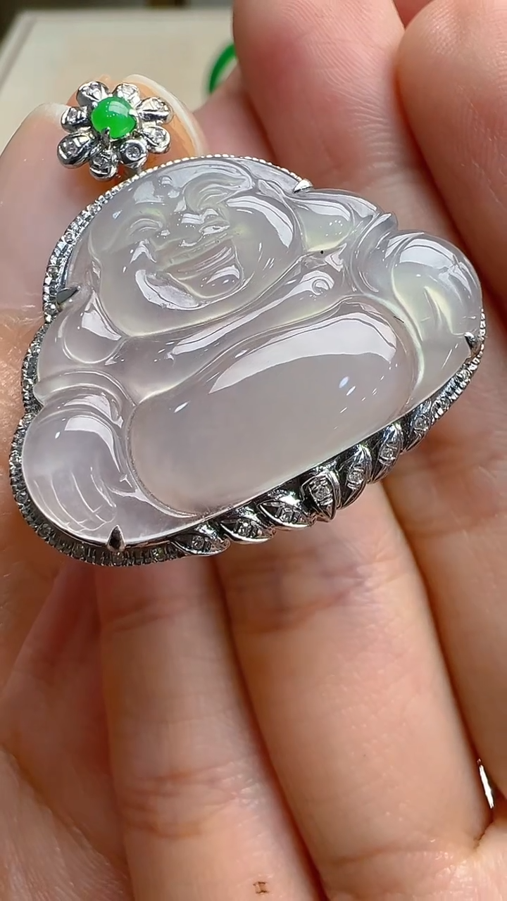 【闪购商品】翡翠吊坠(不含链)18K金镶嵌多样性团购发一件