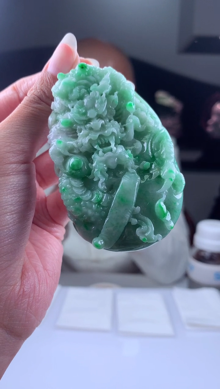 【闪购商品】定制翡翠未镶嵌 挂件发货（拍一发一）