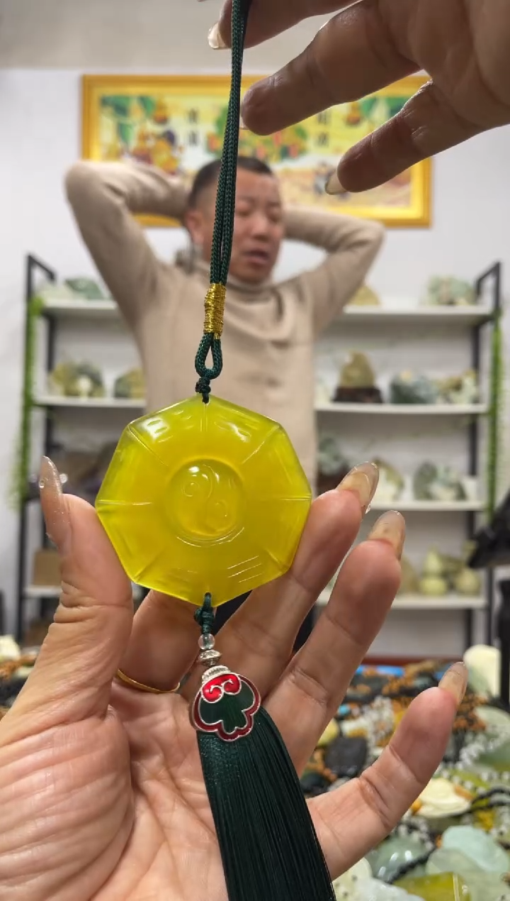 【闪购商品】岫玉车挂未镶嵌