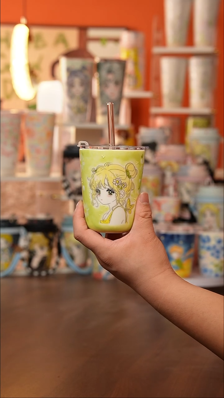 (玉泥）景德镇手工手绘文创陶瓷杯