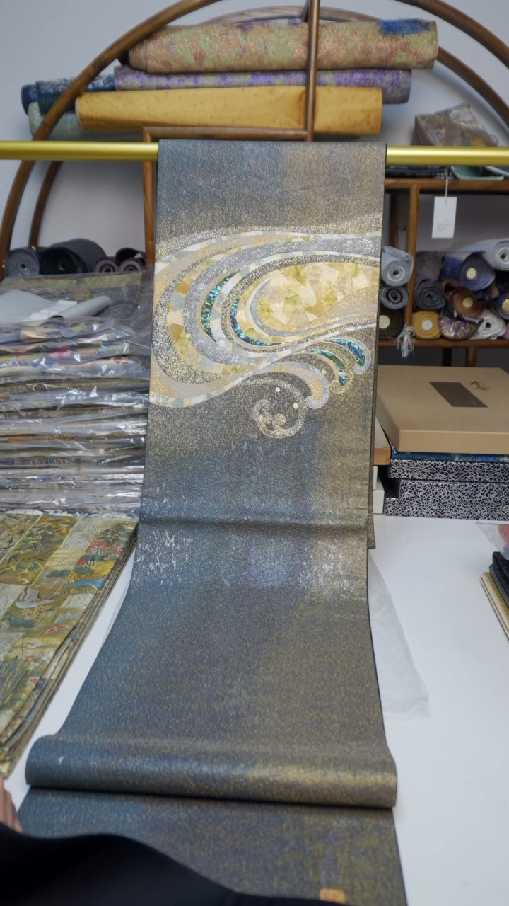 织绣176藤本隆士螺钿