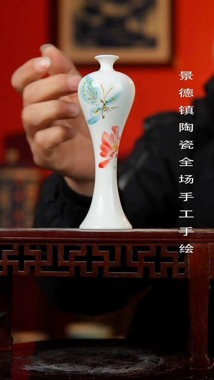 【闪购商品】摆件景德镇陶瓷手工手绘