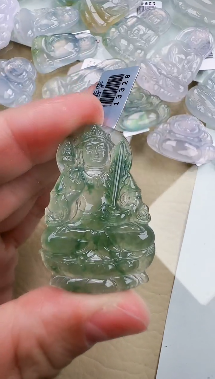 颈饰未镶嵌翡翠缅甸翡翠a货