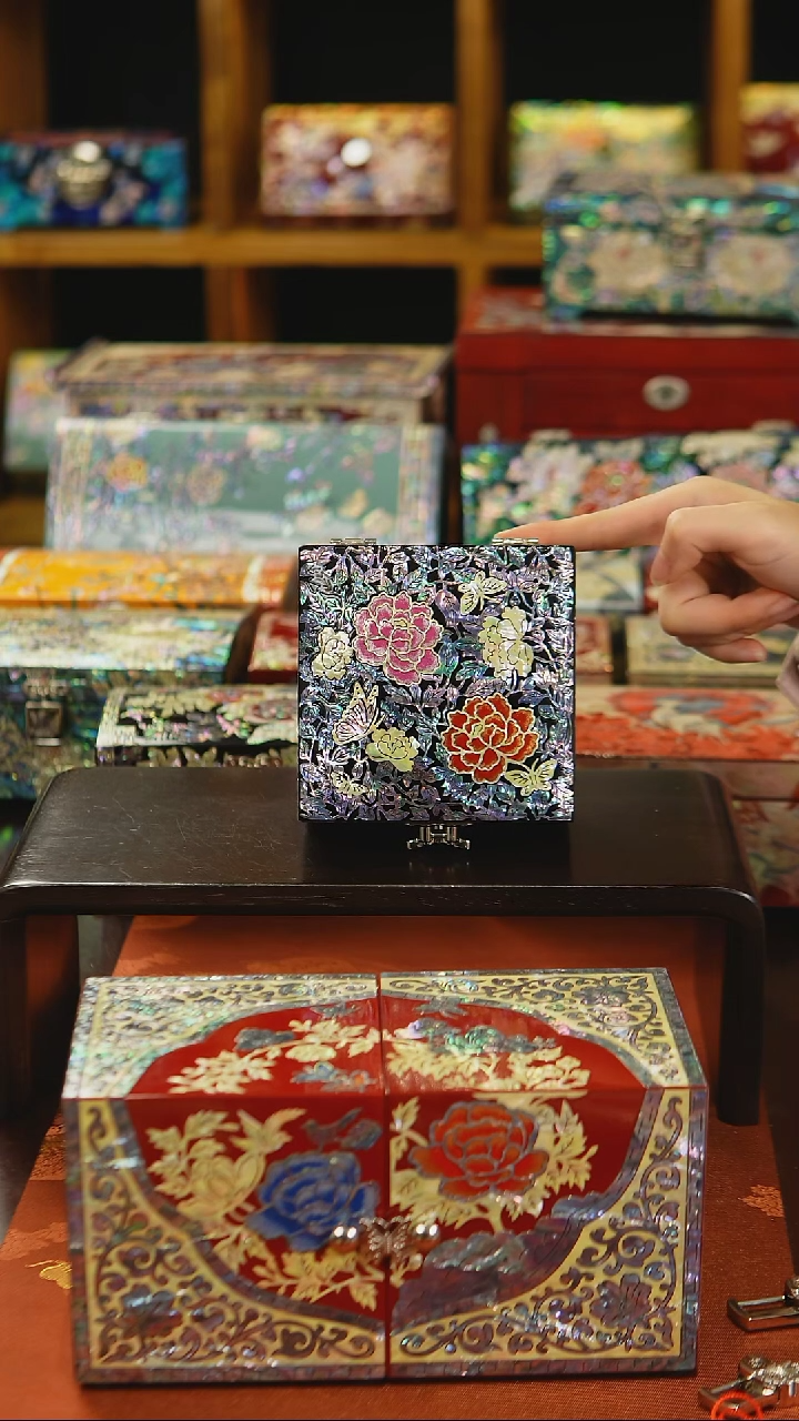 【闪购商品】贝壳摆件小可乐非遗螺钿