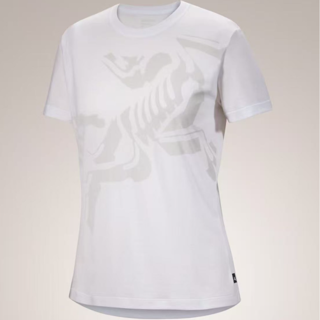 ARC'TERYX/始祖鸟女款BIRD COTTON T-SHIRT 抽象大标短袖