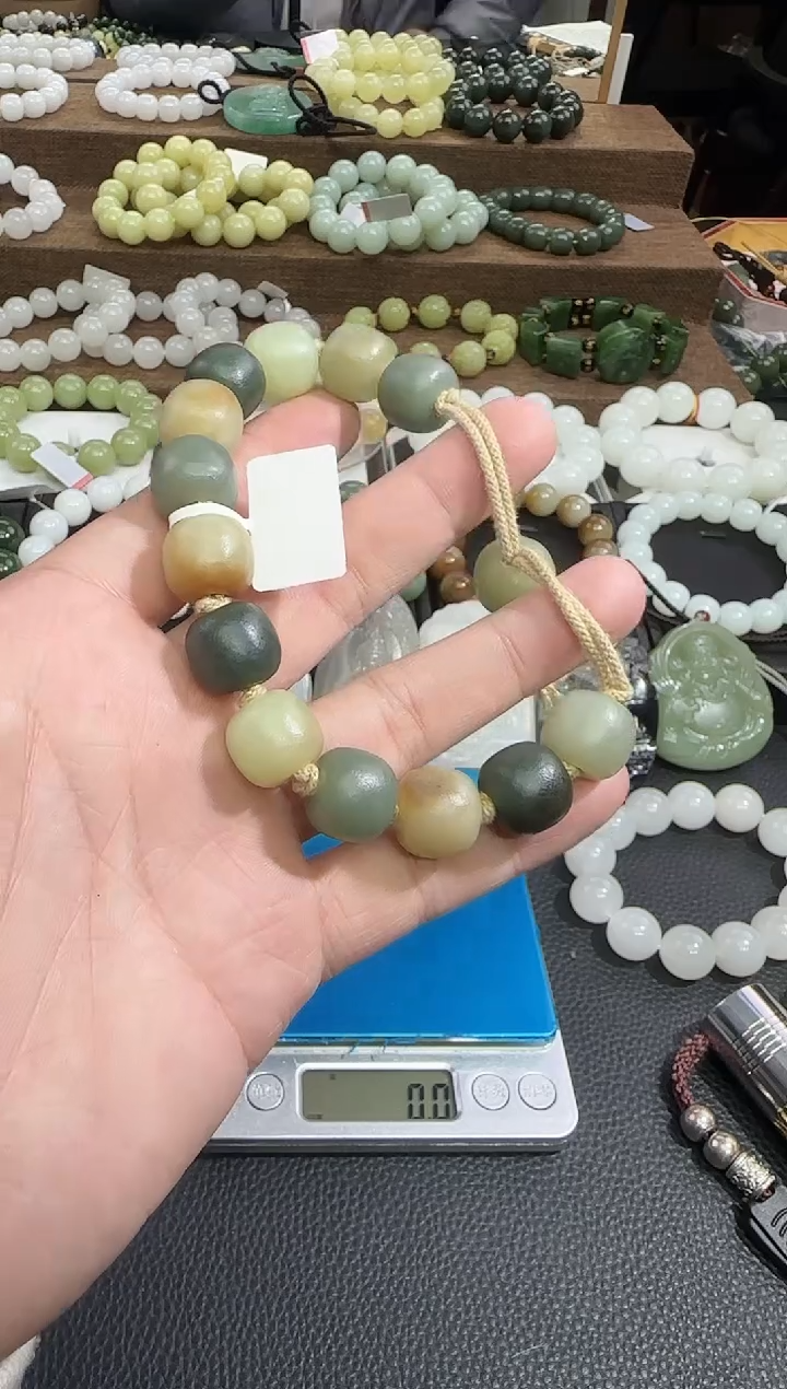 【闪购商品】和田玉手串未镶嵌和田玉