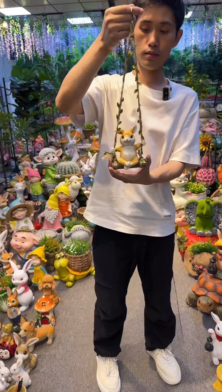陶瓷花园庭院摆件&00&