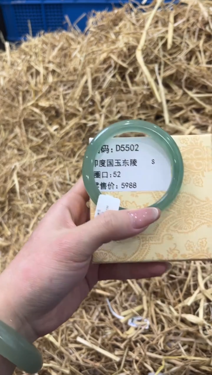 未镶嵌手镯石英质玉D5602