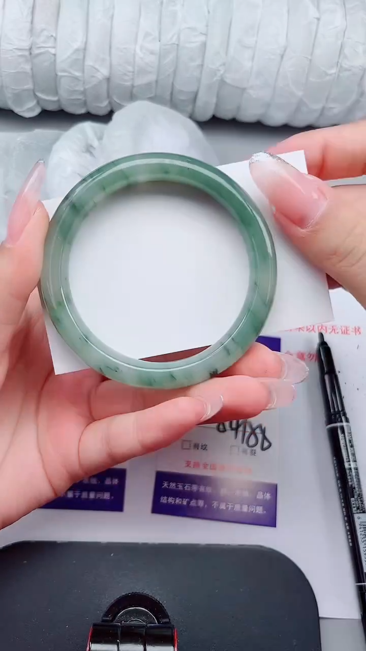 石英质玉手镯未镶嵌333-54/55