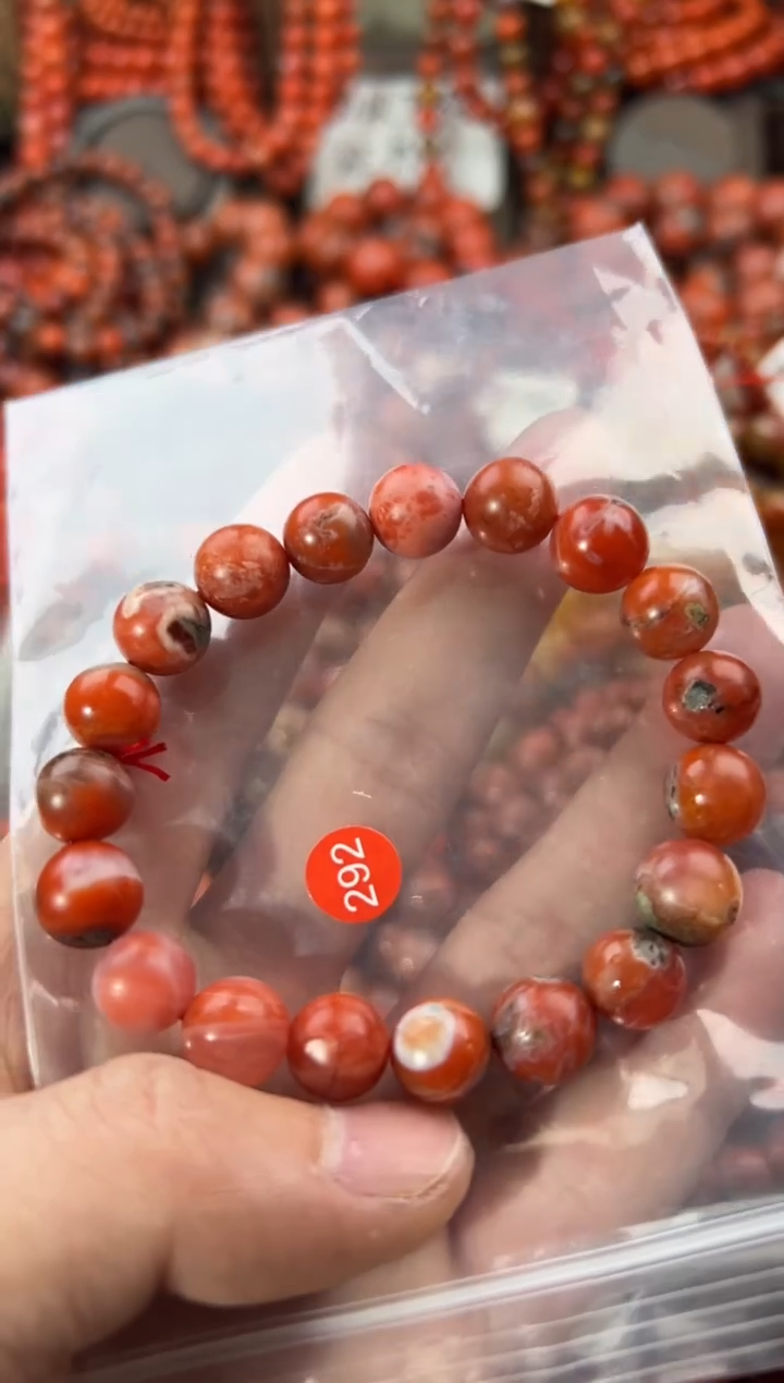 未镶嵌手串南红玛瑙1