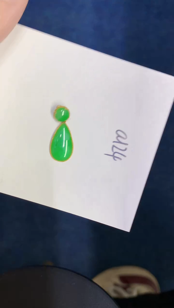 【闪购商品】翡翠颈饰18K金镶嵌000000000000