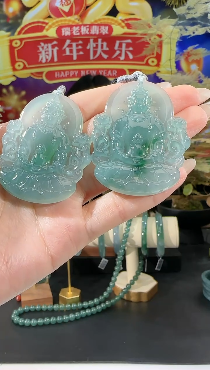 【闪购商品】翡翠吊坠(不含链)未镶嵌度母多样性发一