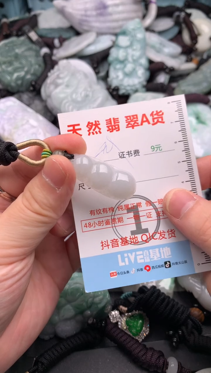 吊坠(不含链)未镶嵌翡翠1