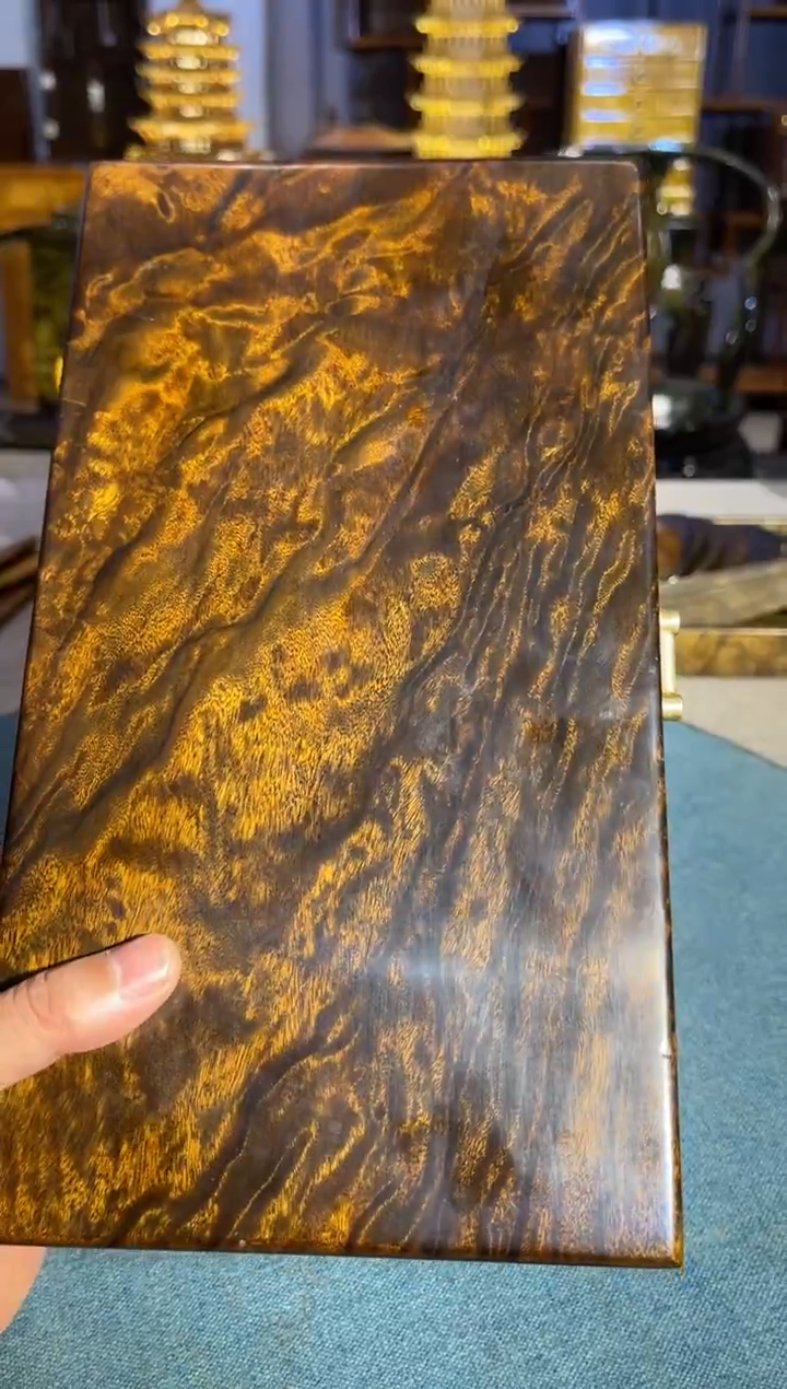 乌木类成套家具乌木首饰盒 20