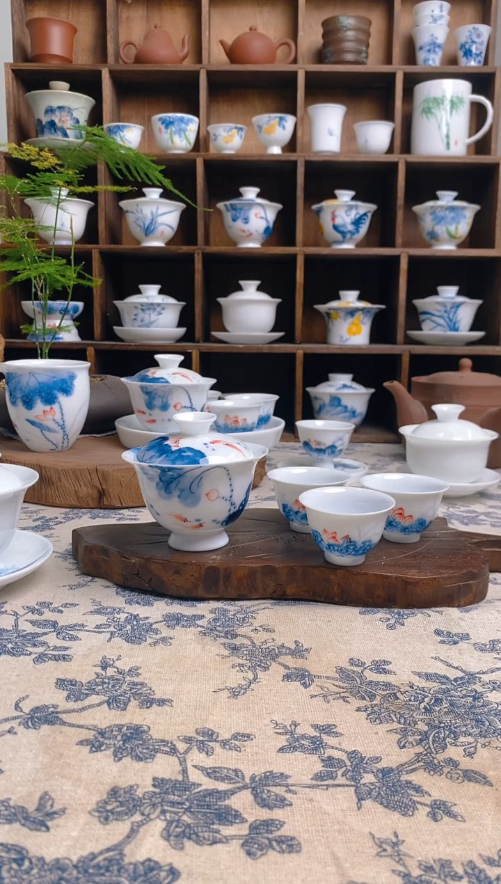 【闪购商品】盖碗/杯群芳斋闪购链接（以闪拍图片为准）