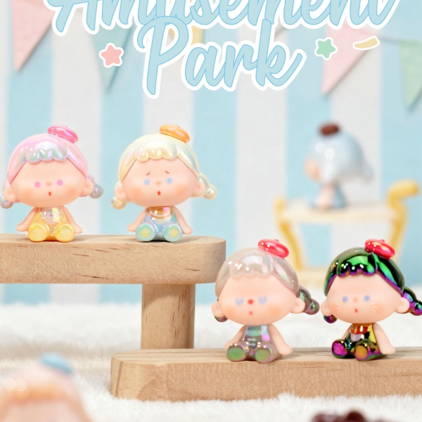 【拆袋】阿玛莉莉丝联名二代无忧哒娃萌粒潮玩摆件礼物盲盒