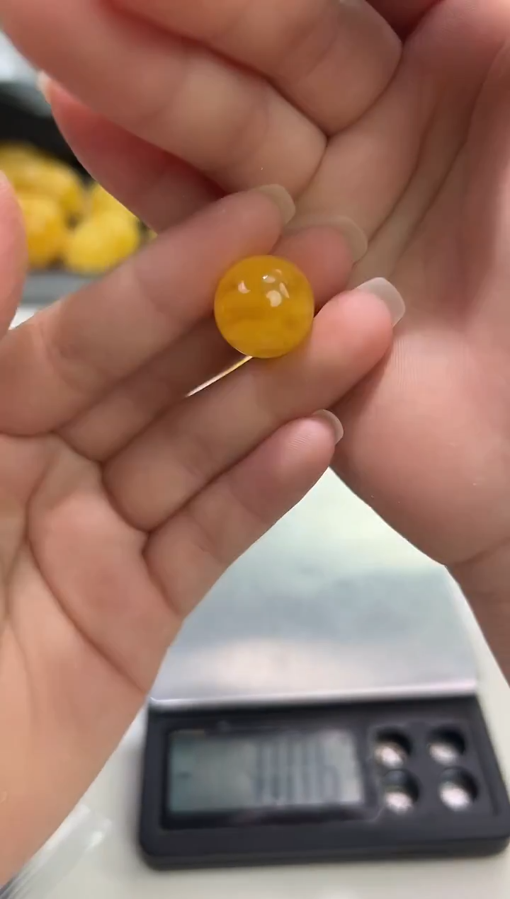 裸石琥珀未镶嵌琥珀蜜蜡吊坠