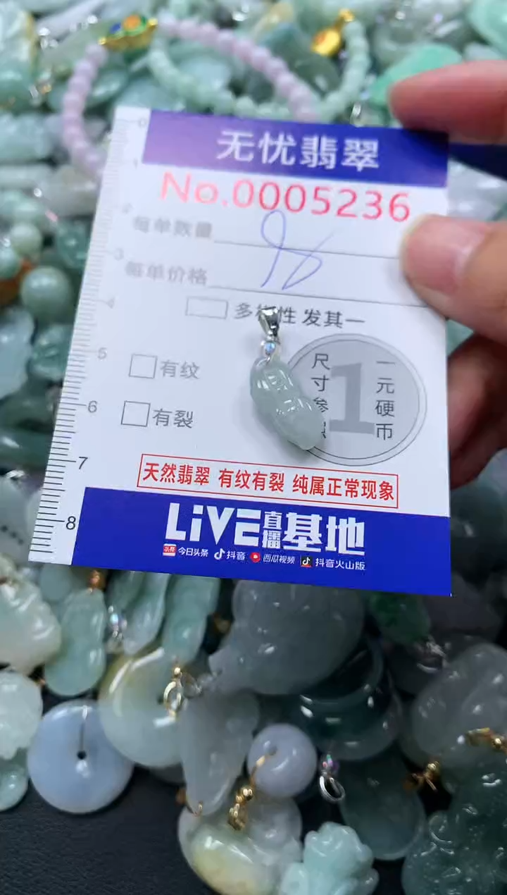 颈饰未镶嵌翡翠5236