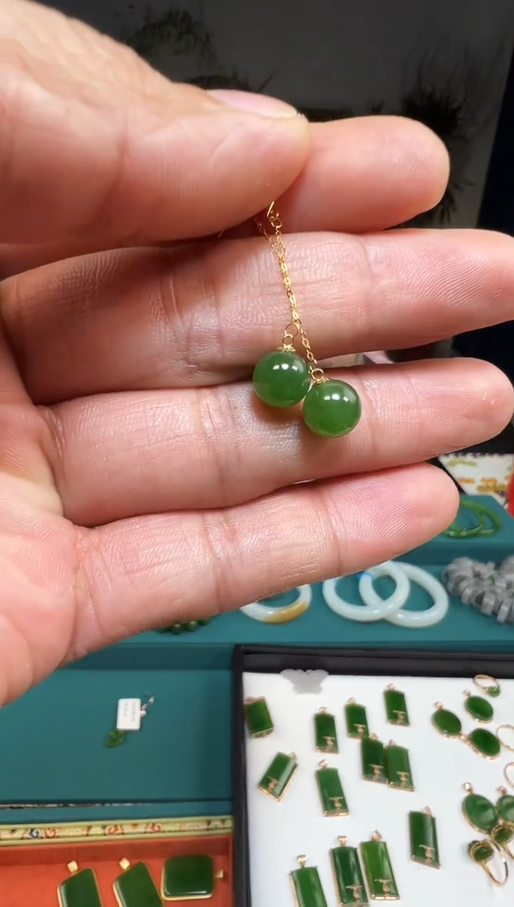 【闪购商品】和田玉耳钩未镶嵌和田玉耳钩多样性发货拍一发一