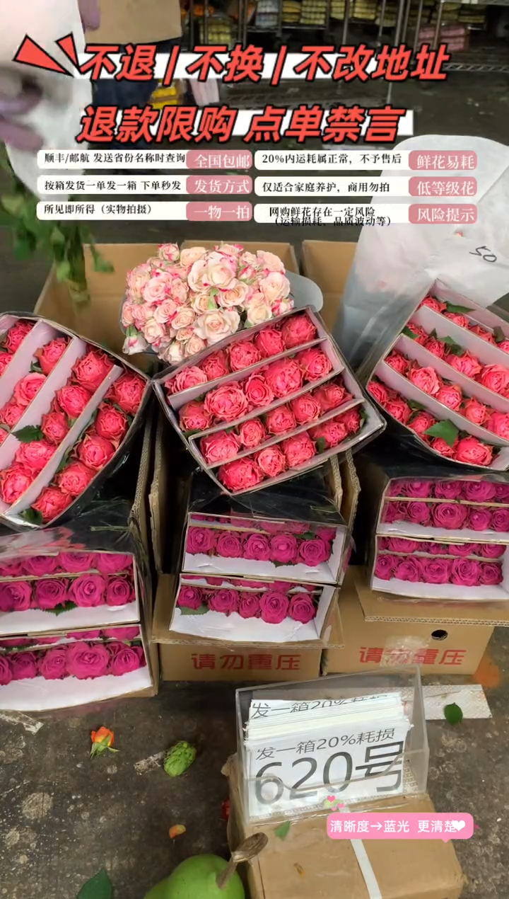 620号♥含20%耗损发一箱