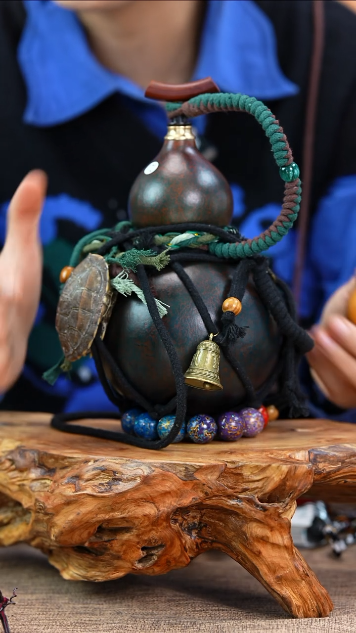 【闪购商品】172—光岳葫天然大漆酒葫芦不含漆珠