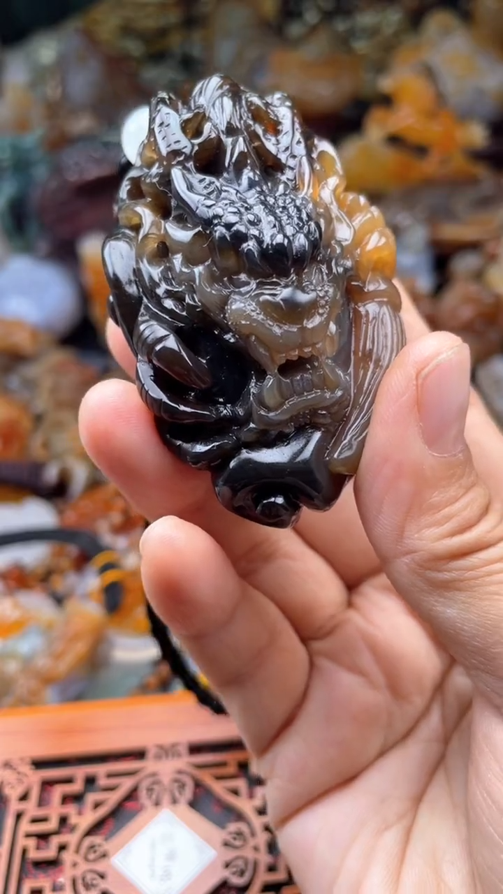 【闪购商品】玛瑙/玉髓颈饰未镶嵌AA