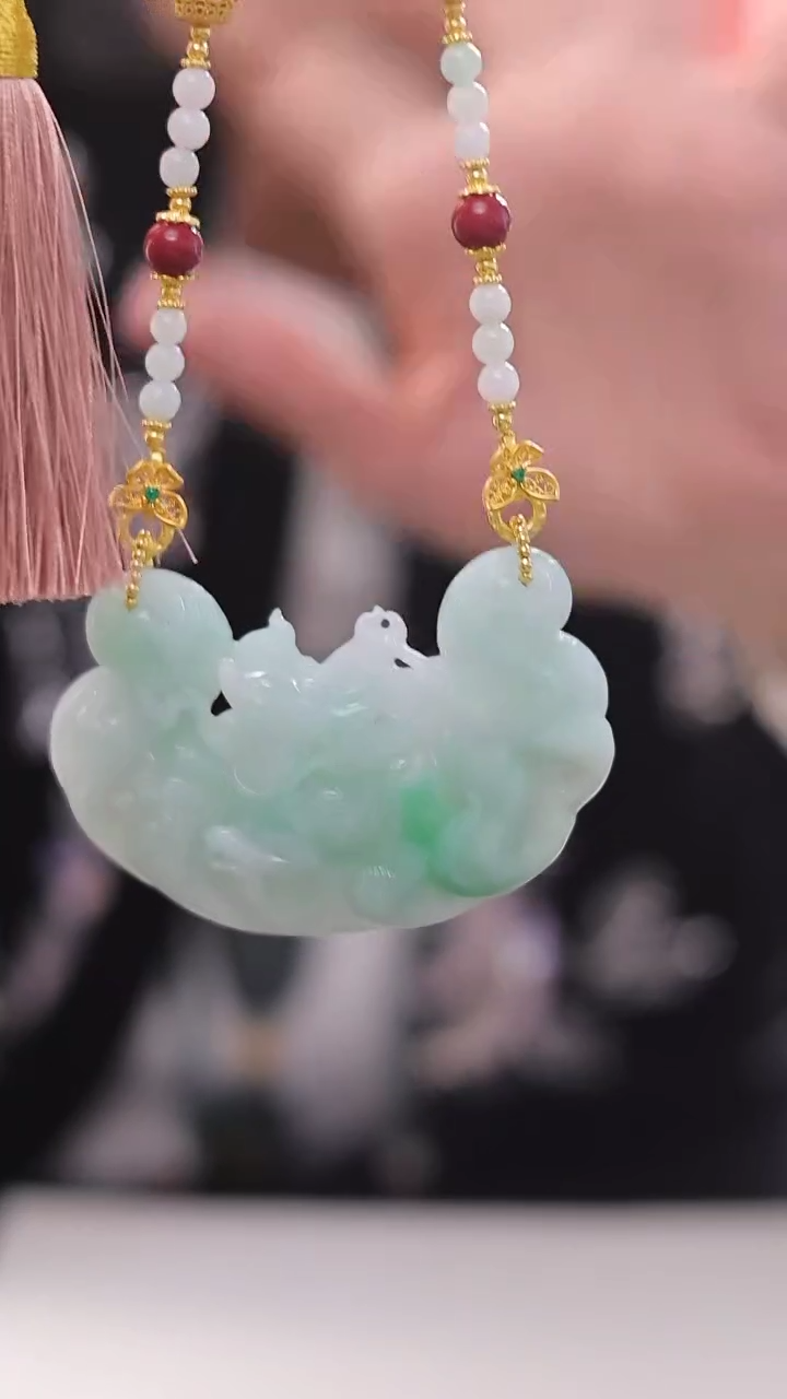 【闪购商品】翡翠颈饰未镶嵌24小时内发货质保A货