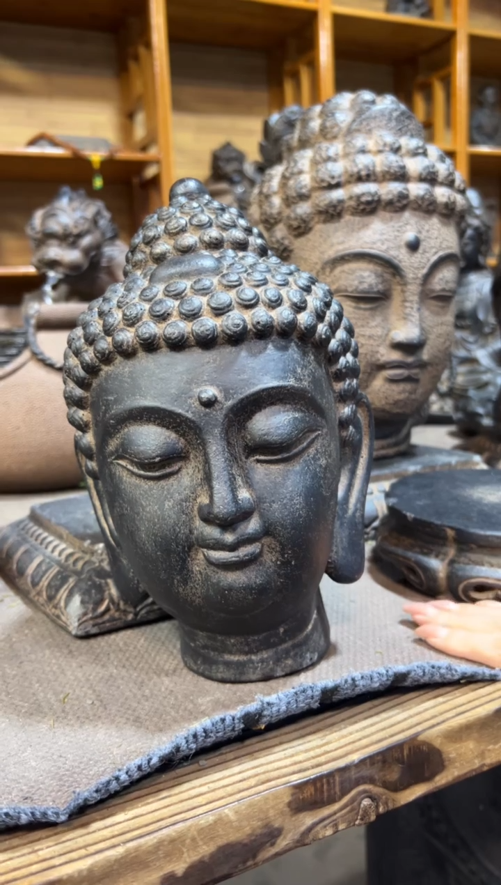 陶土【火山泥】小佛首