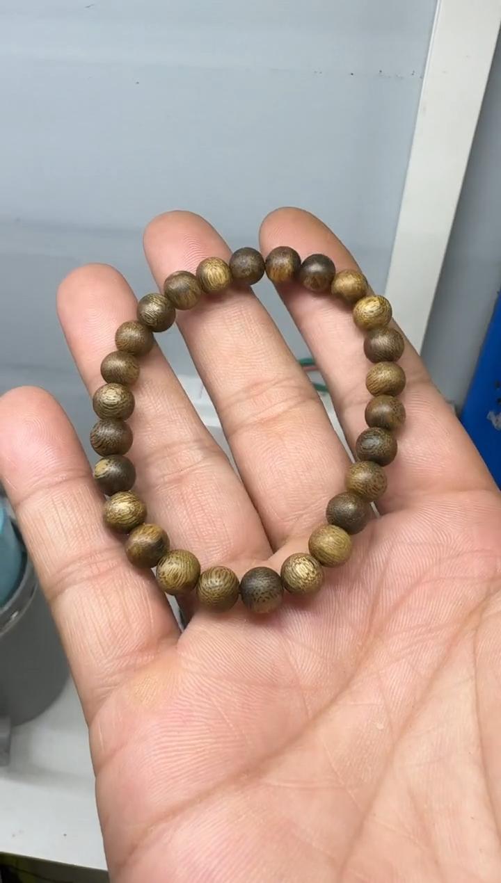 手串沉香乌身0.7规格单圈3克