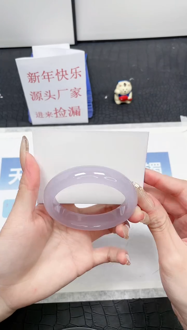 【闪购商品】石英质玉手镯未镶嵌T291-58