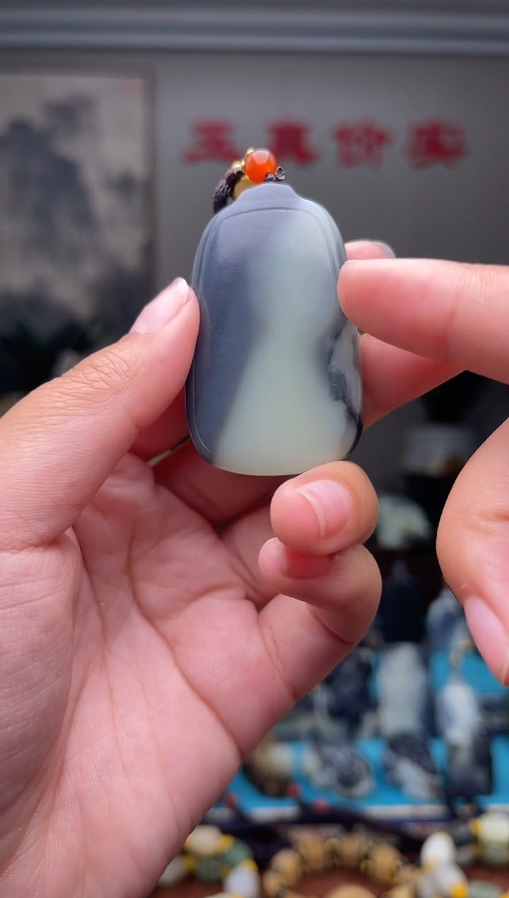 未镶嵌和田玉挂件1