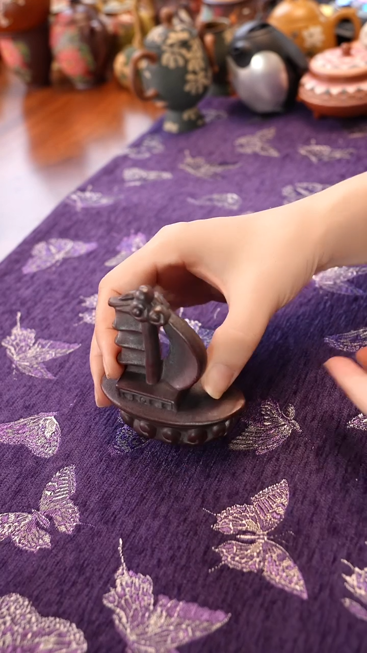 紫砂其他古红泥一封风顺