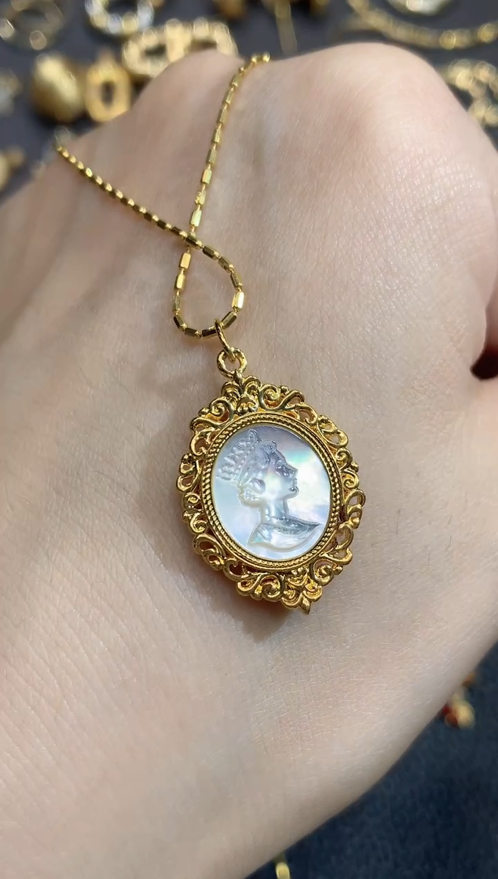 吊坠(不含链)18K金A2多样性发一件