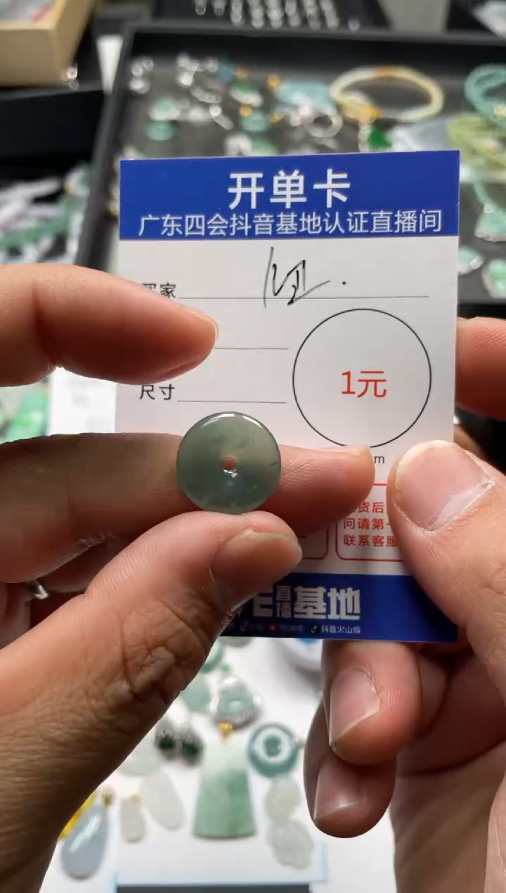 【闪购商品】翡翠颈饰未镶嵌挂件