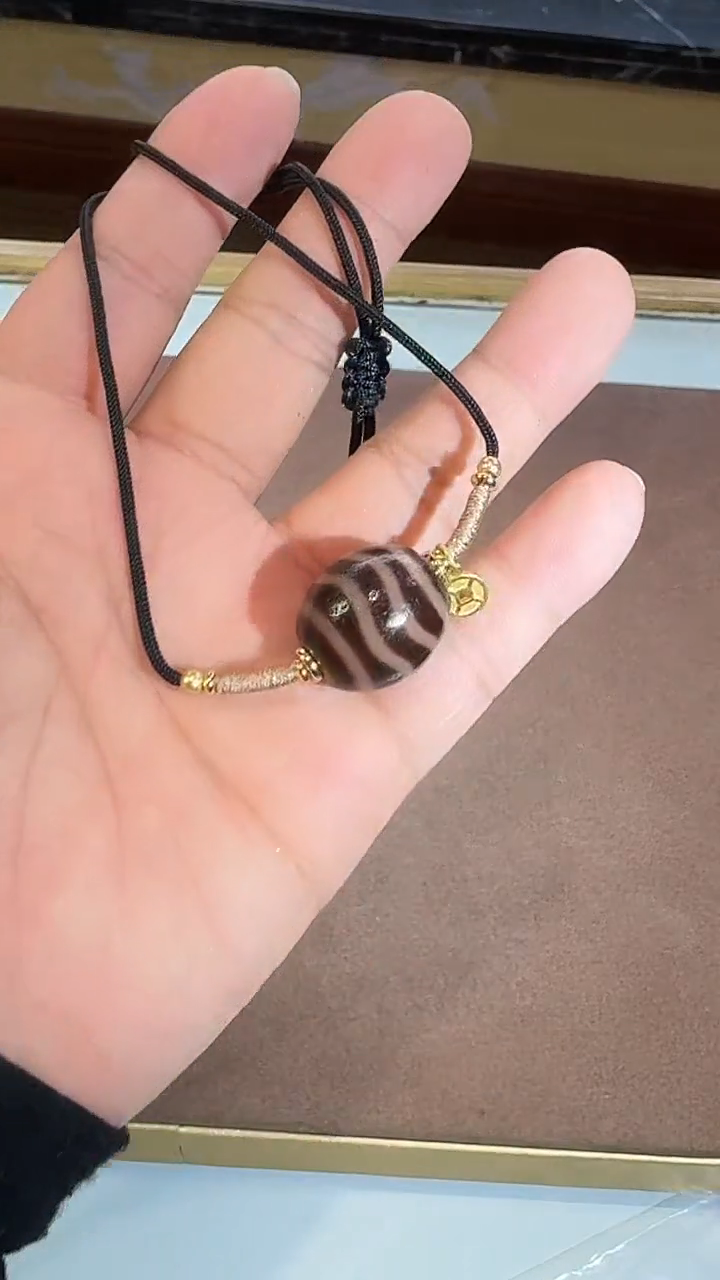 【闪购商品】玛瑙/玉髓单珠未镶嵌老冯双水纹