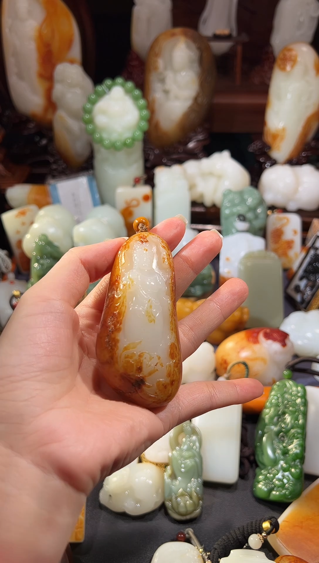 未镶嵌和田玉把件精品