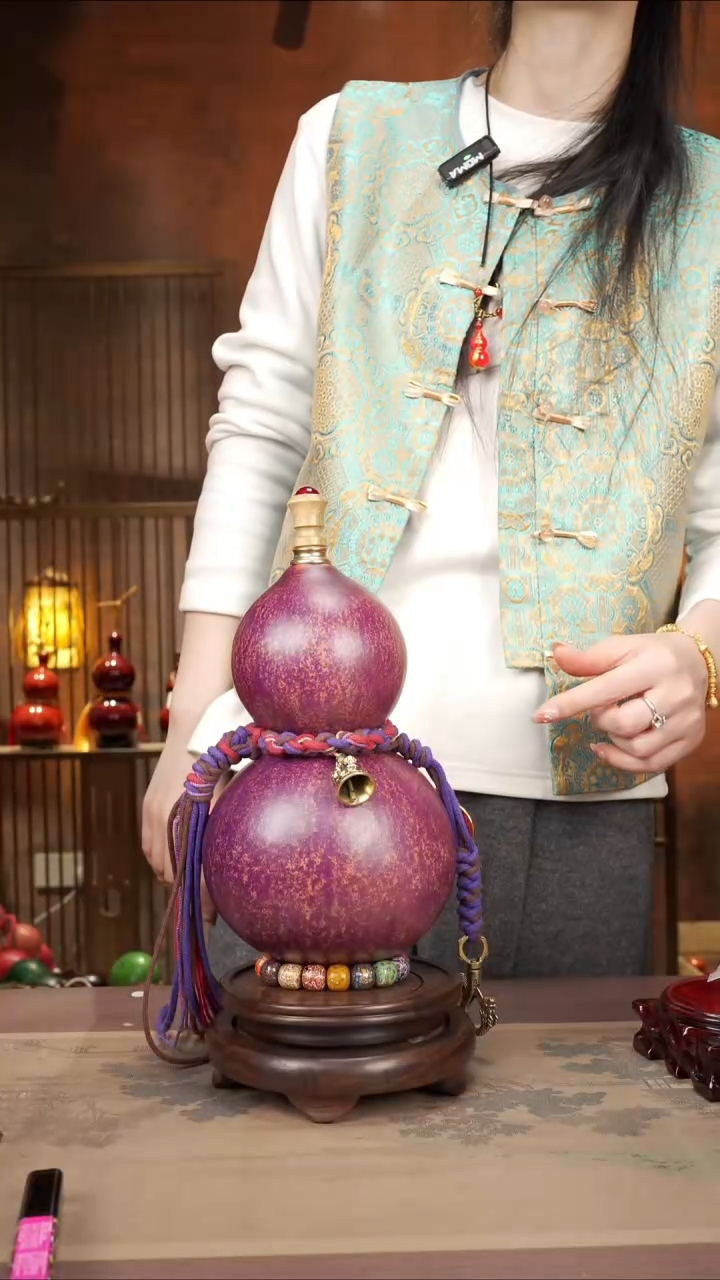 【闪购商品】87易林大漆酒葫芦----488