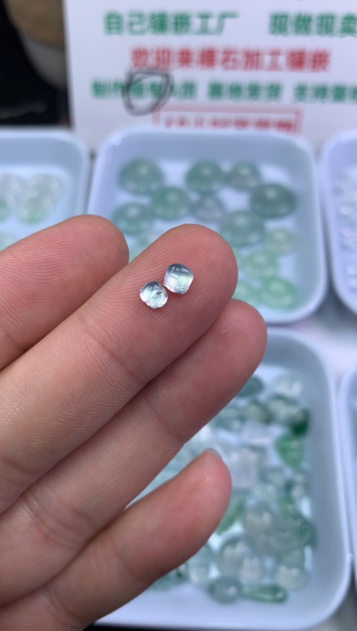 【闪购商品】定制翡翠未镶嵌貔貅