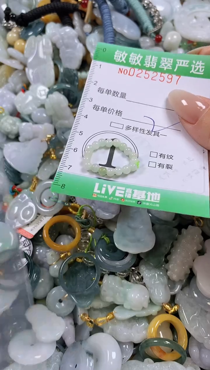 翡翠未镶嵌颈饰闪购0252596